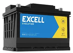 Bateria automotiva Excell Evolution