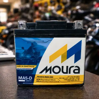 Bateria para moto Moura MA5-D